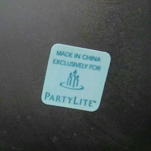 PartyLite Butterfly Tealight Easel Candle Holder Gray Metal Frame Floral Nature - Picture 6 of 14